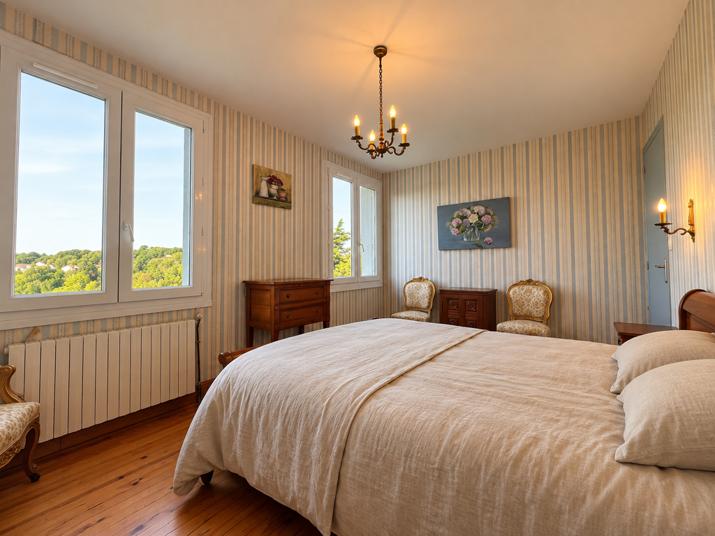 Douarnenez- Ploaré – La Familiale & Lumineuse Maison Avec Vue Dégagée, Jardin & Garage