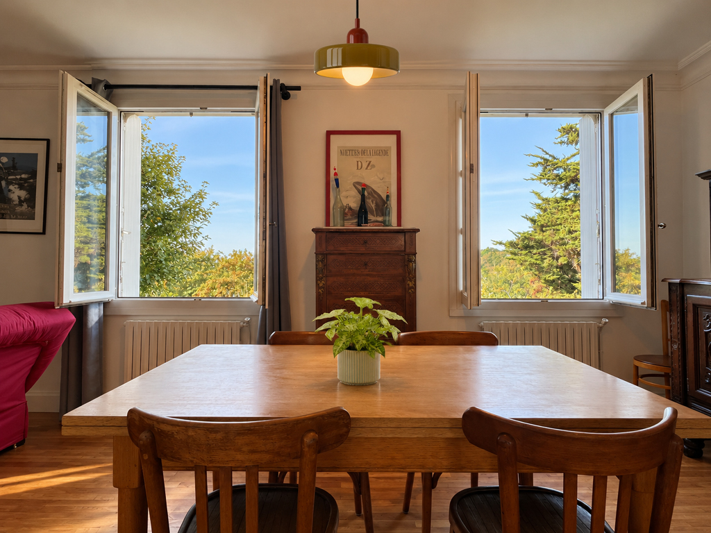 Douarnenez- Ploaré – La Familiale & Lumineuse Maison Avec Vue Dégagée, Jardin & Garage