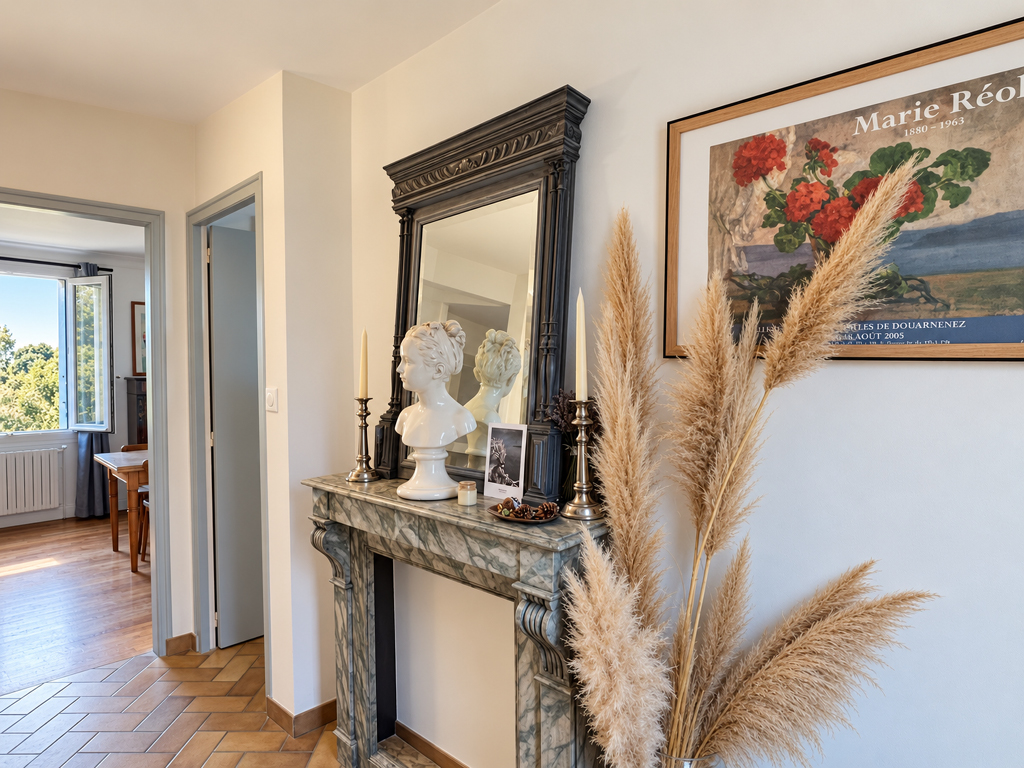 Douarnenez- Ploaré – La Familiale & Lumineuse Maison Avec Vue Dégagée, Jardin & Garage