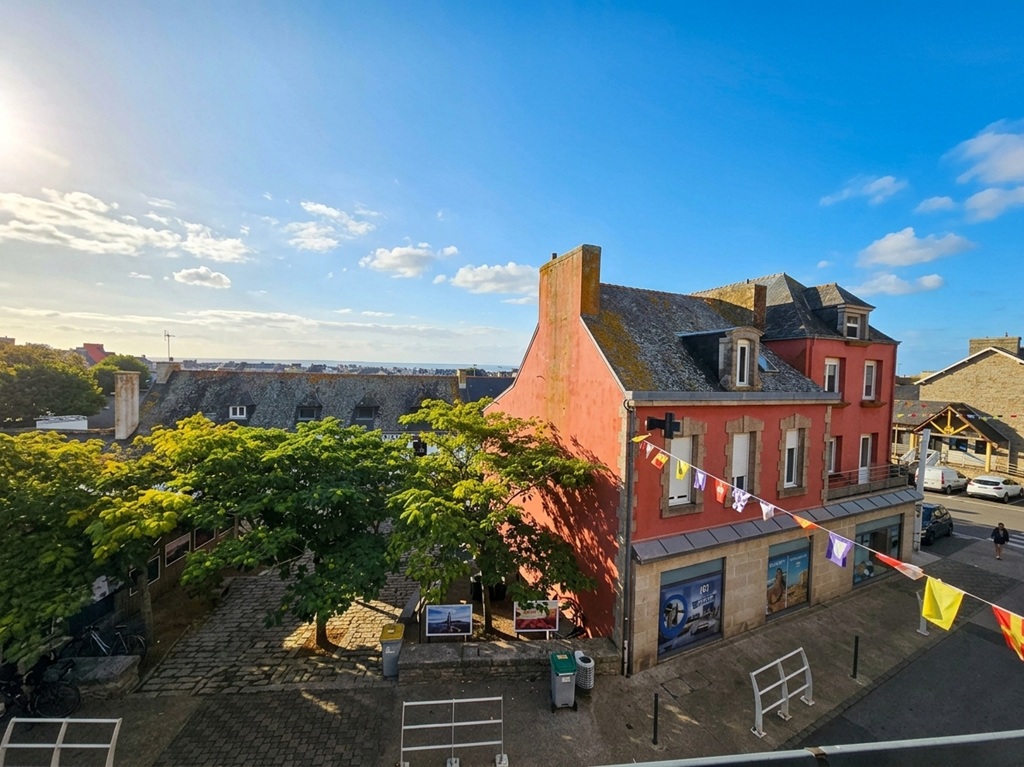 Exclusivité Agence, LE GUILVINEC, Plein Centre, Immeuble Commercial et Habitation A Investir