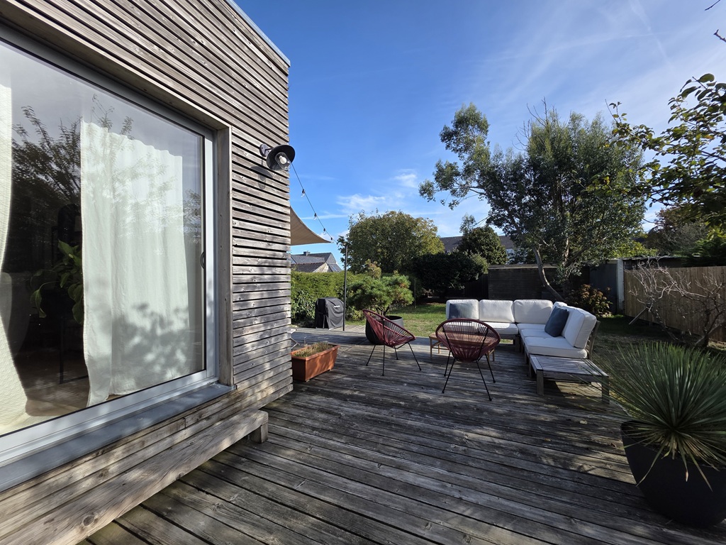 Plonéour Lanvern ,La Maison “1960” Revisitée & Agrandie en Vaste Maison d’Architecte Familiale