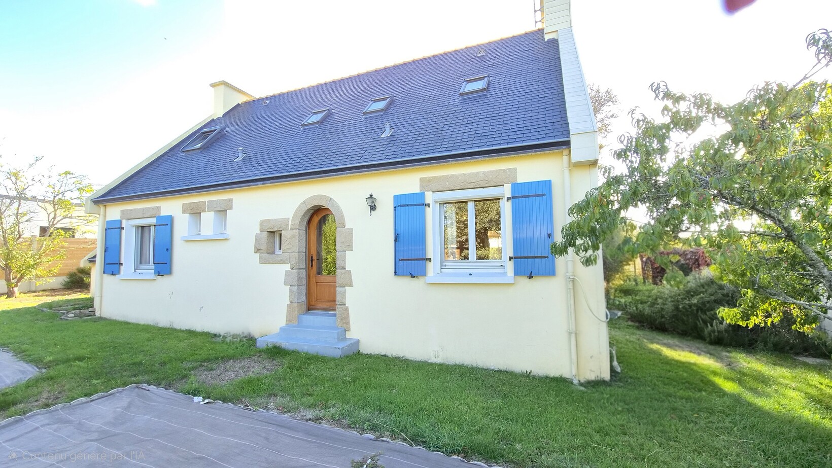 Concarneau – Généreuse & Lumineuse Familiale (141m²) Au Calme Avec Plain Pied & Terrain Arboré (1300m²)