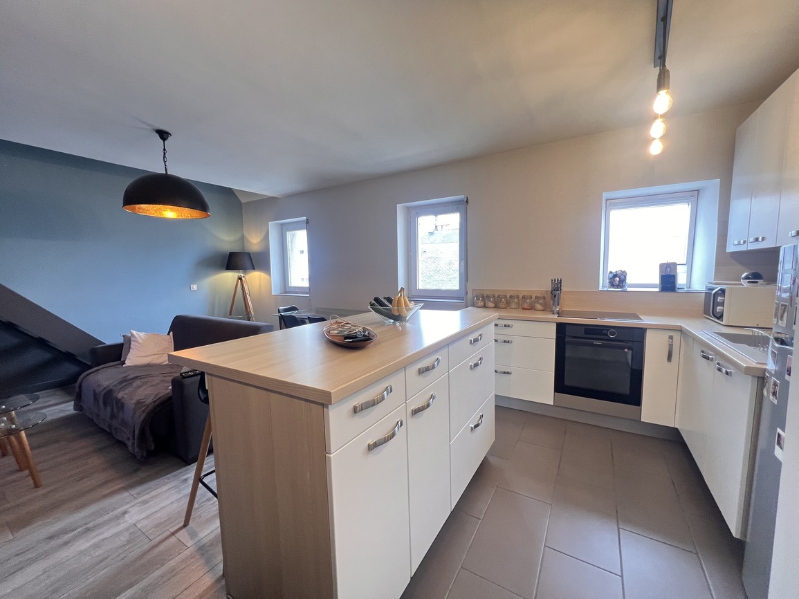 Lorient, Nouvelle Ville – L’Intimiste & Cosy Duplex de 50m2  Avec Garage & Cave